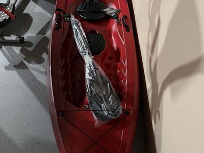 Lifetime Canoe with paddle