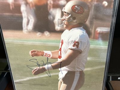 Steve Young San Fransico 49ers Auto BYU Autograph