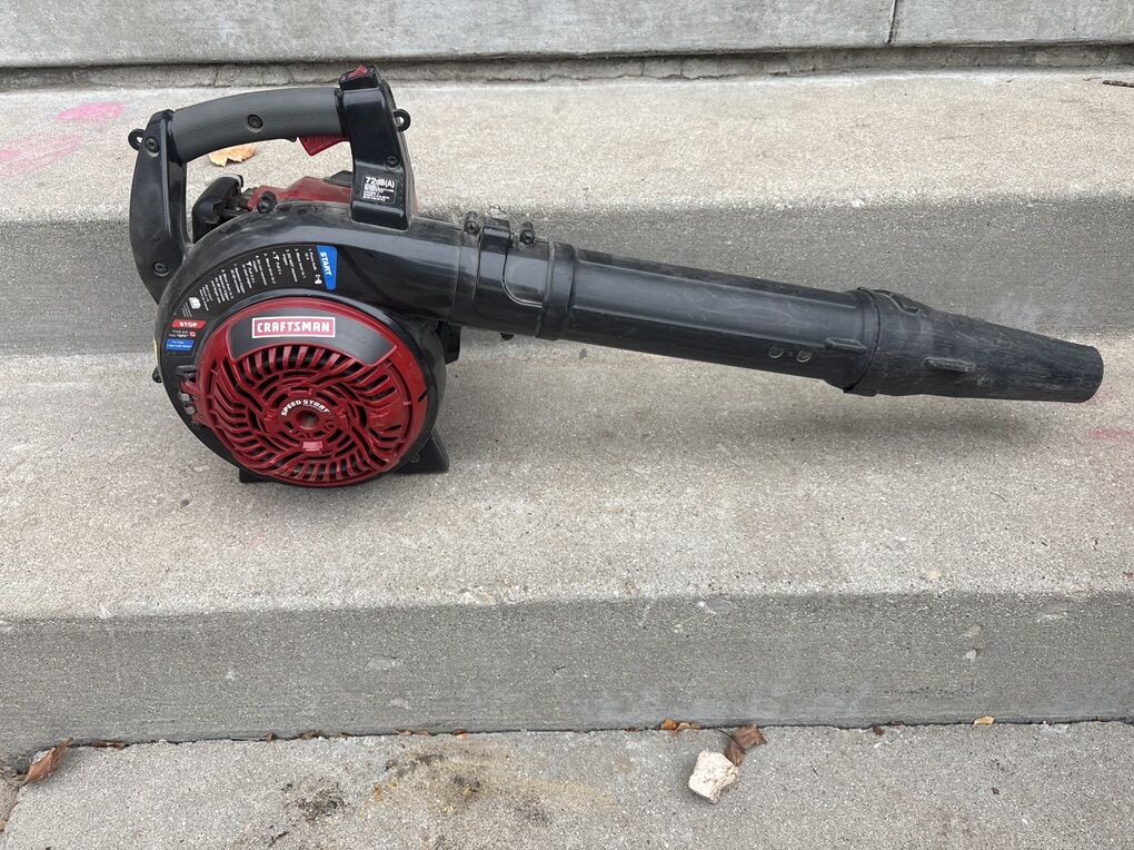No Mess Gas Leaf Blower