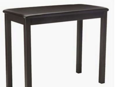 Nice Black or Brown Piano Bench