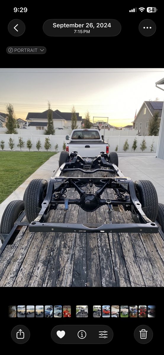 1964 thru 1977 GM A body frame with 12 Bolt Differential