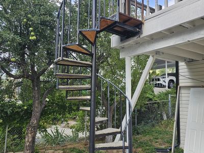 118 inch spiral staircase - located in Bountiful
