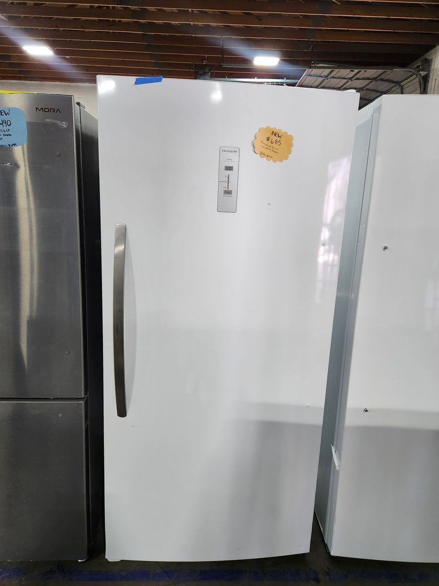 Brand New! Frigidaire Upright Freezer - White, 20 Cu. Ft.