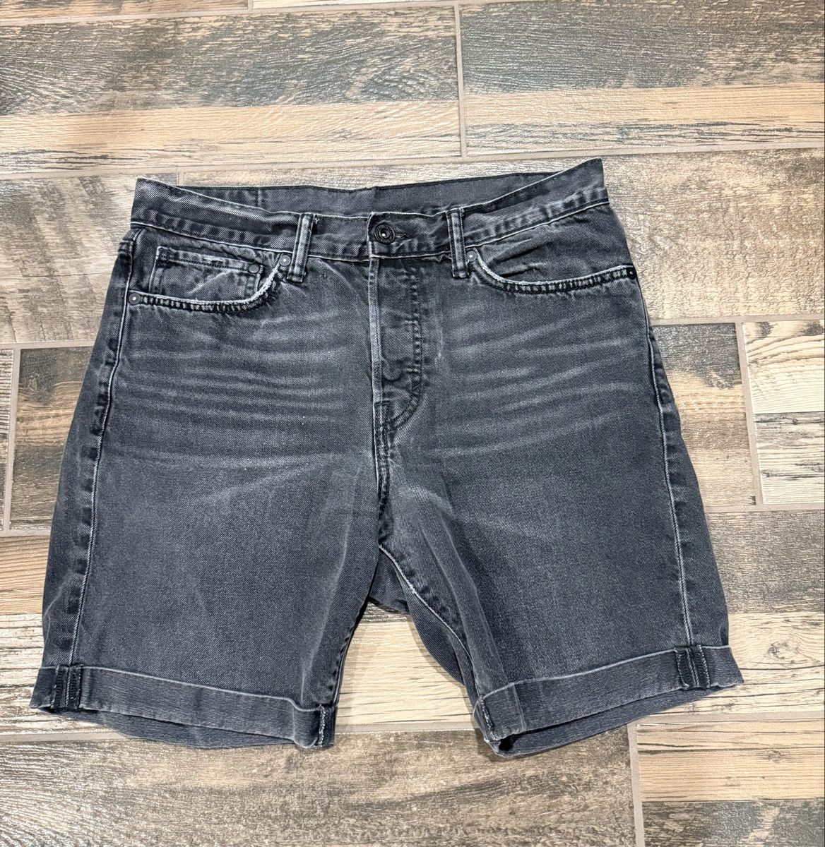 Men’s Size 30 Black Jean Shorts