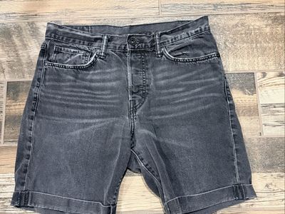 Men’s Size 30 Black Jean Shorts