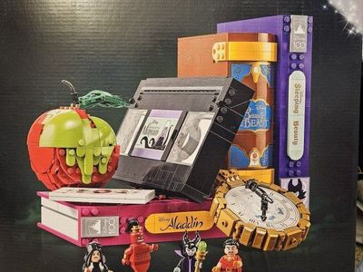 LEGO Disney Villain Icons 43227 Set with Box and Manual