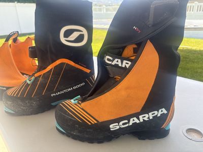 Scarpa Phantom 6000 Mountaineering Boots (EU 45)(US 11.0-11.5)(similar to La Sportiva G2 Evo)
