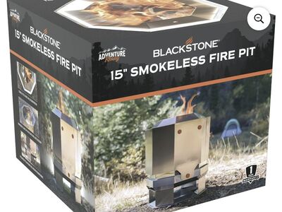 New Blackstone Smokeless Fire Pit