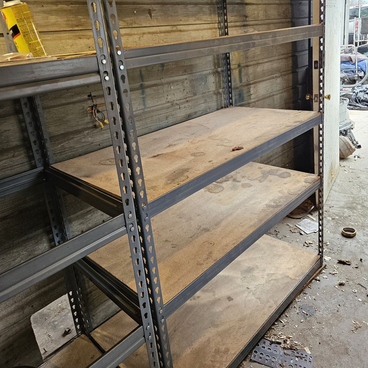 Shelving racks 2'dx4'wx6'h