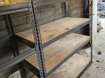 Shelving racks 2'dx4'wx6'h