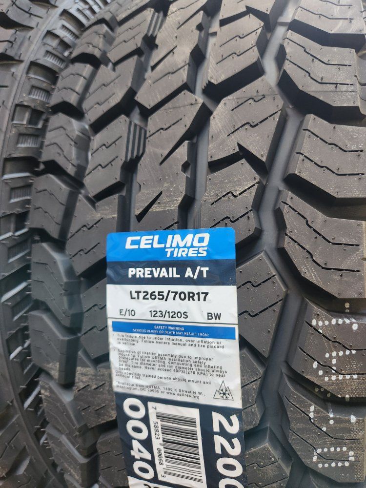 265/70r17 celimo prevail at