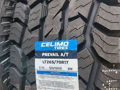 265/70r17 celimo prevail at