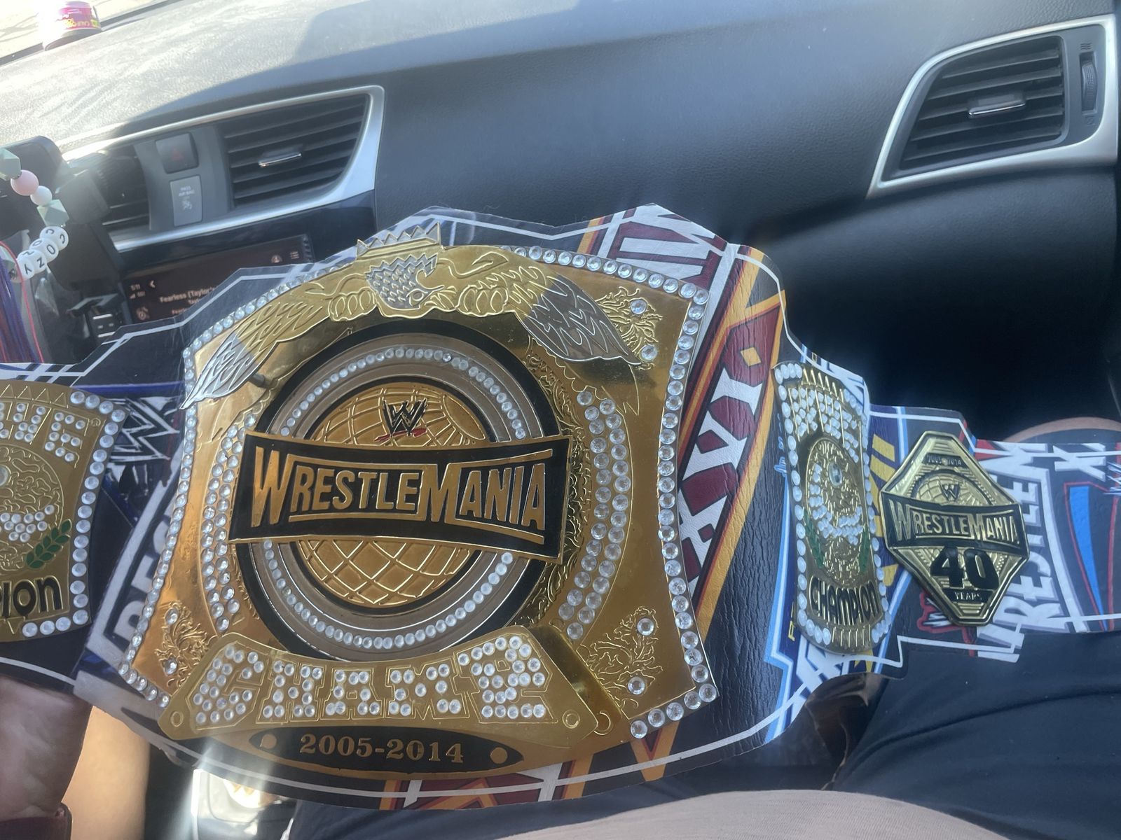 WWE WrestleMania 40 Custom Championship Replica Belt 2005-2014