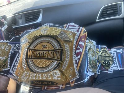 WWE WrestleMania 40 Custom Championship Replica Belt 2005-2014