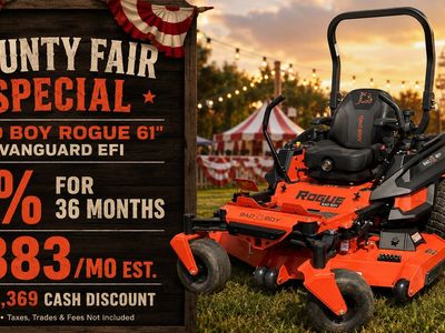 Bad Boy Rogue County Fair Sale