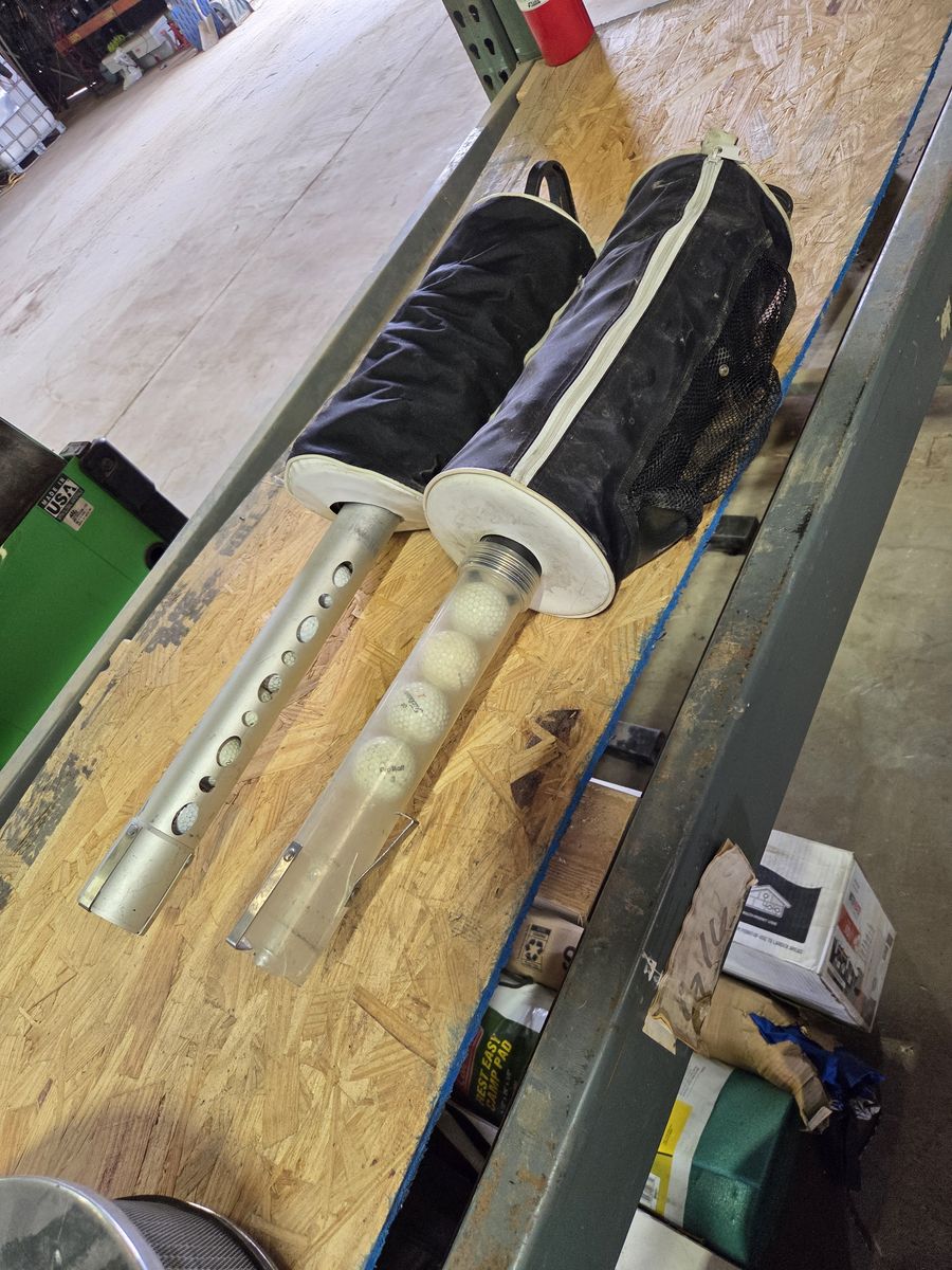 Golf ball holder honest idk what they are but they hold alot of golf balls 60 for both