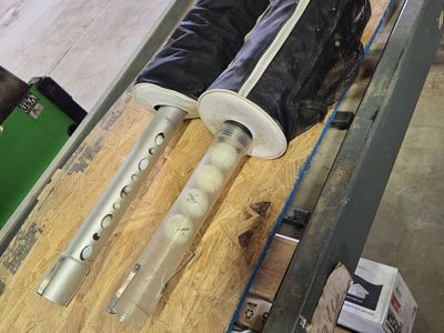 Golf ball holder honest idk what they are but they hold alot of golf balls 60 for both