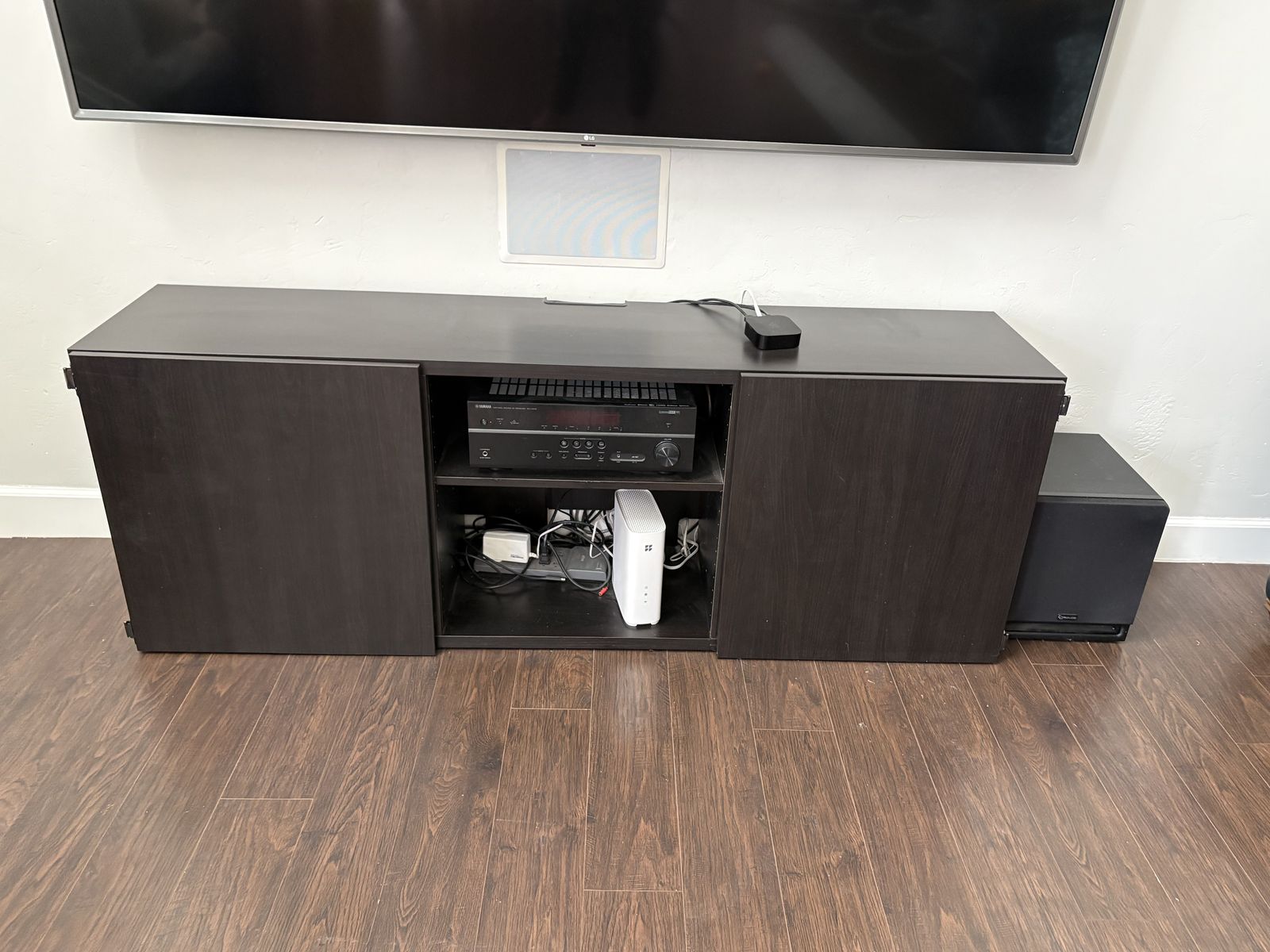 IKEA Besta black TV stand Console $100 cash/venmo in Draper