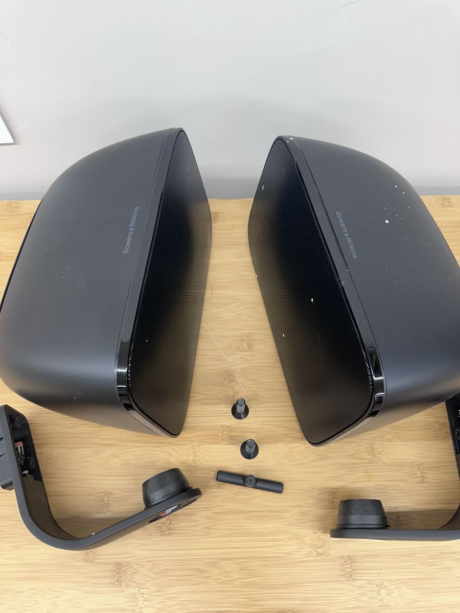 Bowers & Wilkins AM-1 Architectural Monitor Outdoor Speakers (Pair, Black)