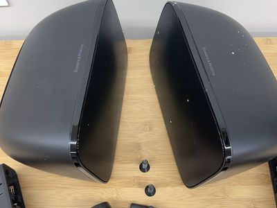 Bowers & Wilkins AM-1 Architectural Monitor Outdoor Speakers (Pair, Black)