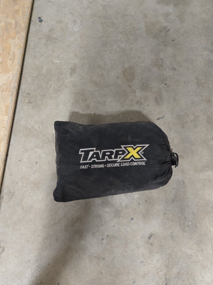 TarpX Fast Strong Secure Load Control Tarp - Black