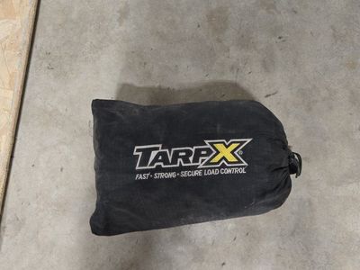 TarpX Fast Strong Secure Load Control Tarp - Black