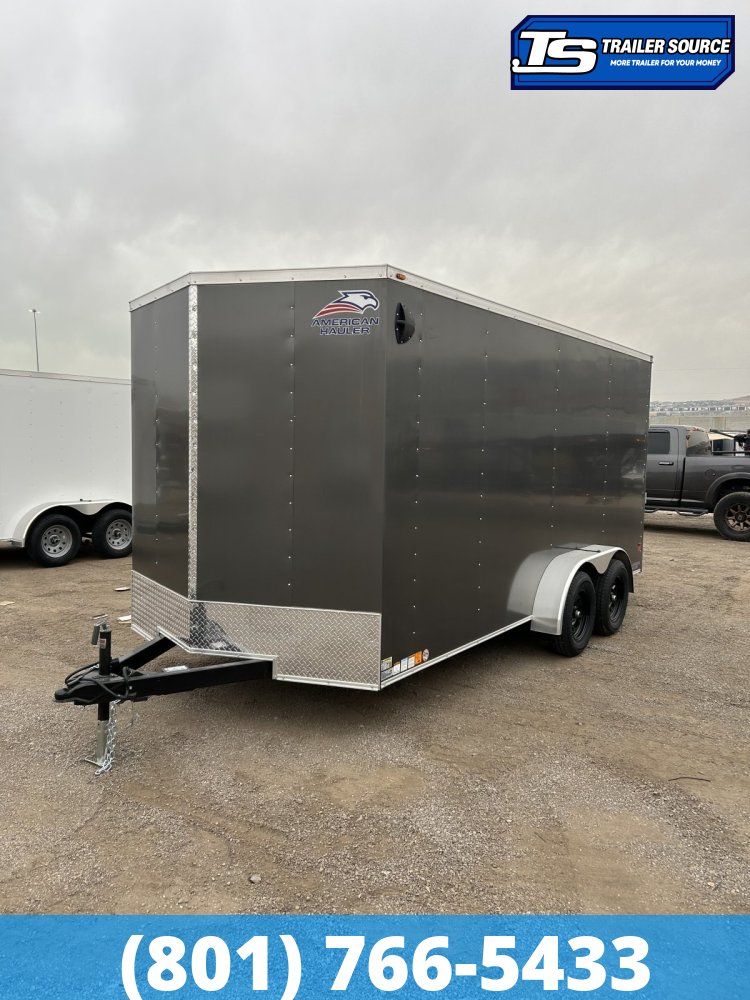 7x16 American Hauler Arrow Deluxe Enclosed Cargo Trailer - 7'0" Interior - 7K GVWR -