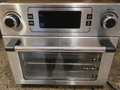 Aoobosi Air Fryer Toaster Oven - Stainless Steel Digital Countertop Multi-Function Convection Oven