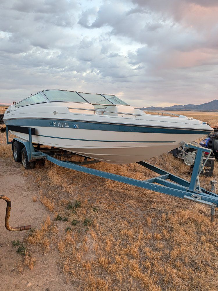 Reinell 7.4L V8 Bravo Mercruiser I/O Boat w/ Trailer - br226