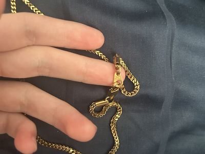 18k GP Gucci necklace