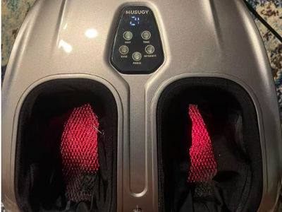 New in box Foot Massager Machine with Heat