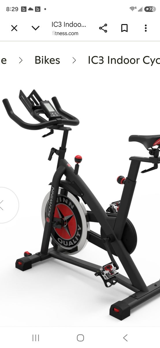 Schwinn IC3 exercise bike