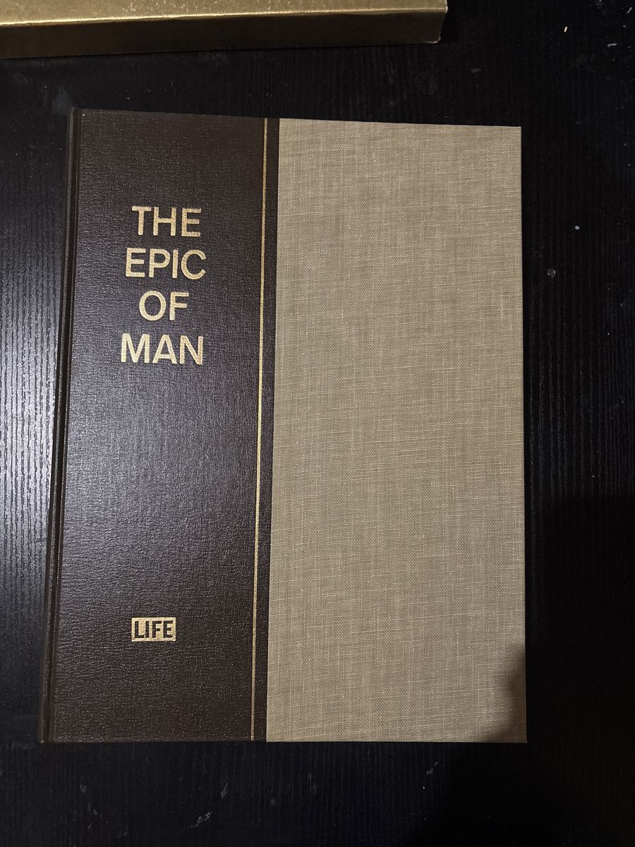 1961 Copy Of The Epic Of Man By LIFE + OG Slipcase