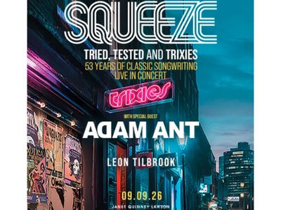 2 Aisle Tix Squeeze Adam Ant