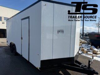 8.5x20 Look ST DLX Enclosed Cargo Trailer - 7'0" Interior - 7K GVWR - 16" Cross Member Upgrade, Black Out Package, Screwless
