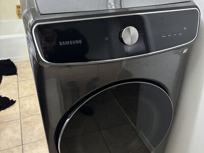 Samsung 7.5 cu. ft. Smart Dial Electric Dryer with FlexDry and Super Speed Dry