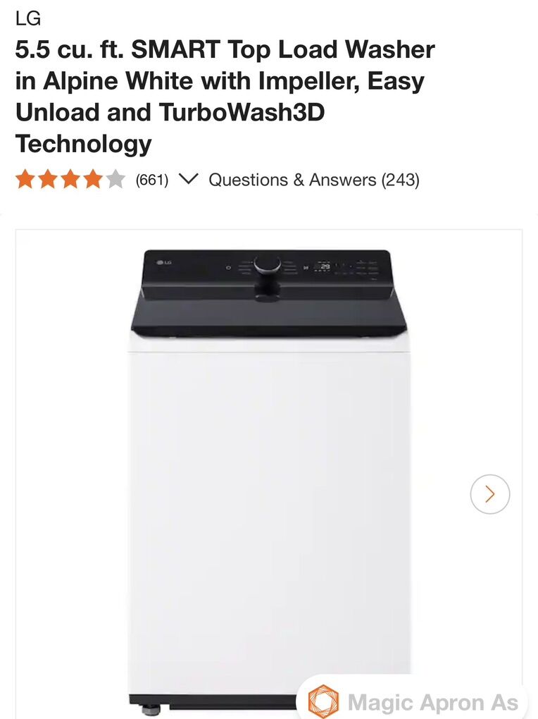LG Washer & Dryer