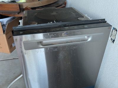 GE Built-In Dishwasher in Stainless Steel with Dry Boost