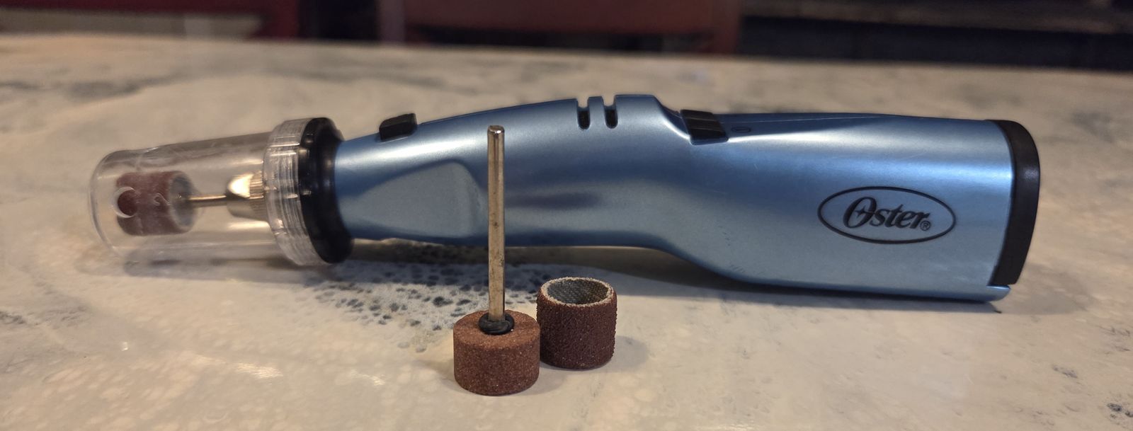 Pet Nail Care Bundle: Oster Grinder & Four Paws Clippers