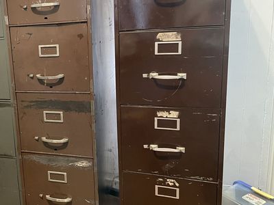 2 Filing Cabinets-$20