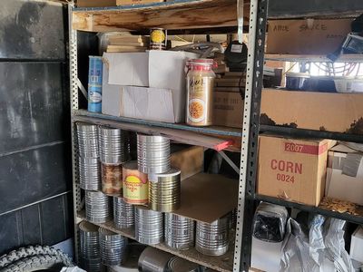 Food storage (mostly expired)