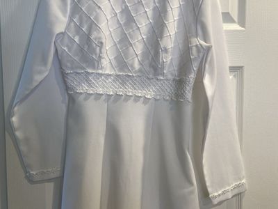 White Temple Dress