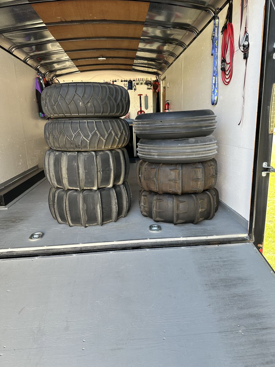 2 Sets of Sand Tires Used