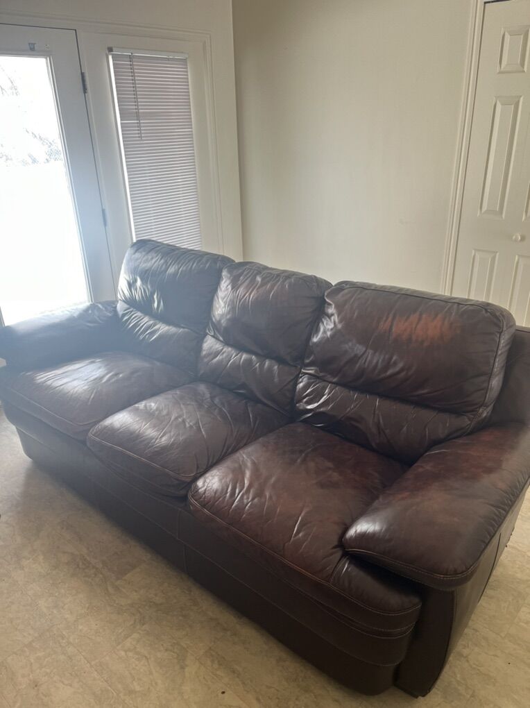 Used Leather Couch