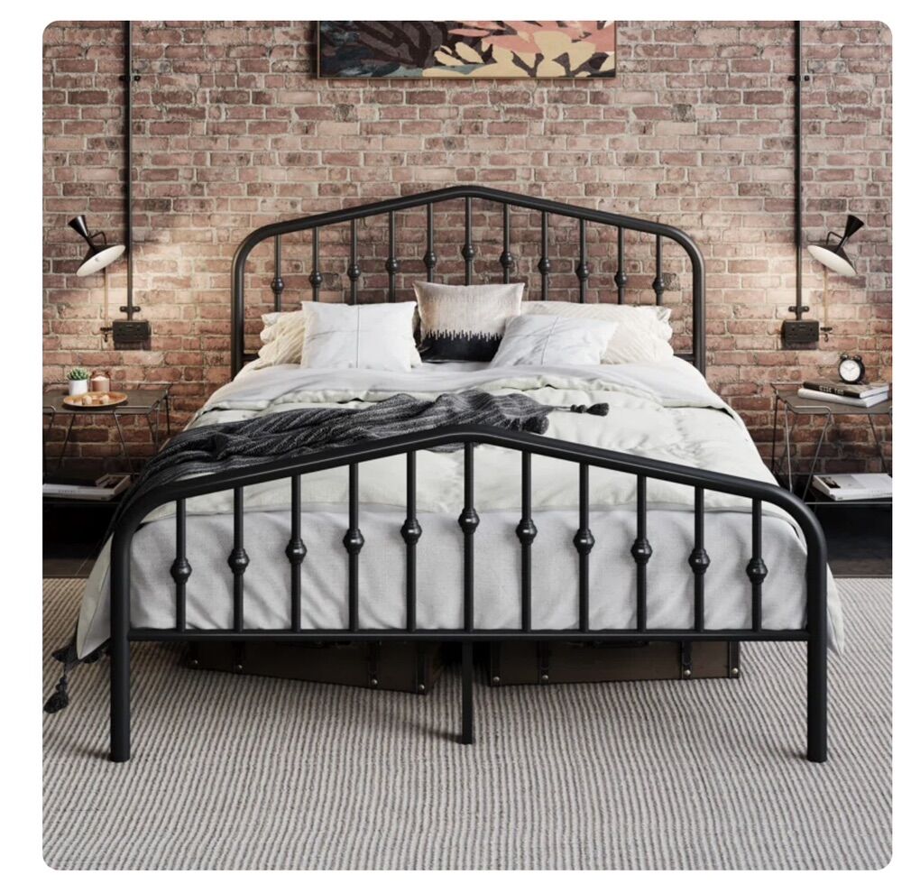 King Size Victorian Style Bed Frame