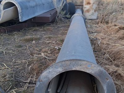 Screw auger trough