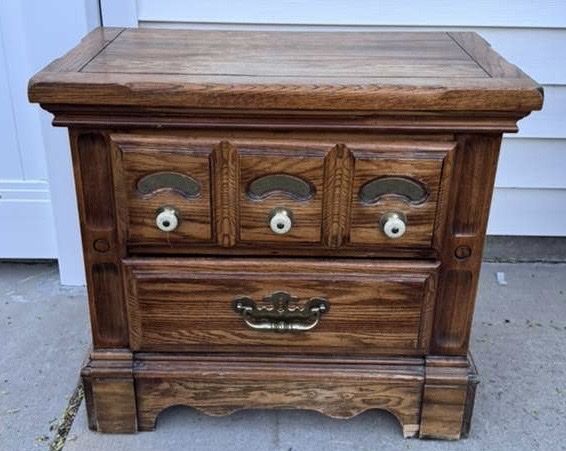 Wood Project Nightstand
