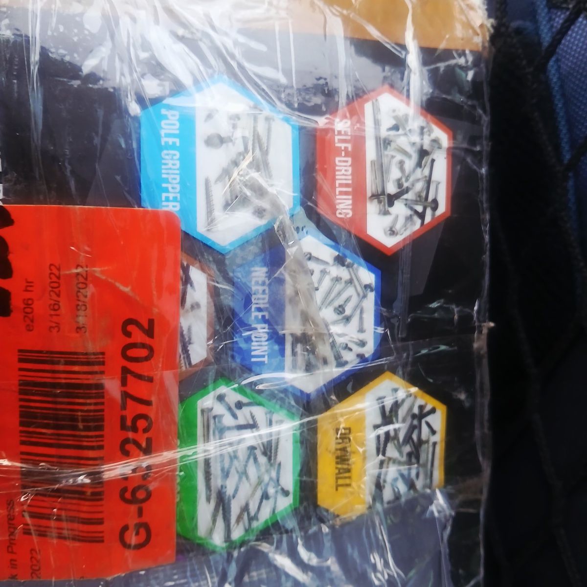 Assorted Drywall Screws - Self-Drilling, Needle Point, Pole Gripper Variety Pack