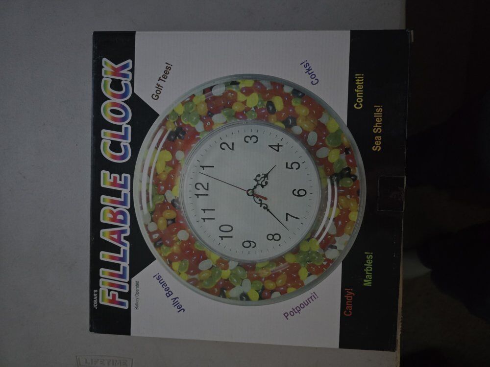 fillable clock