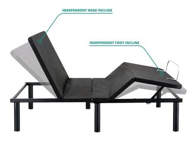Queen adjustable bed **NEW IN BOX**